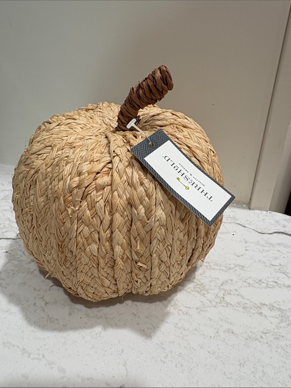 Threshold Woven Pumpkin Décor